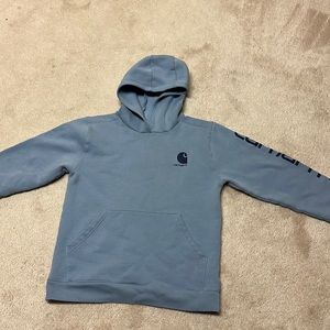 Baby blue Carhartt hoodie